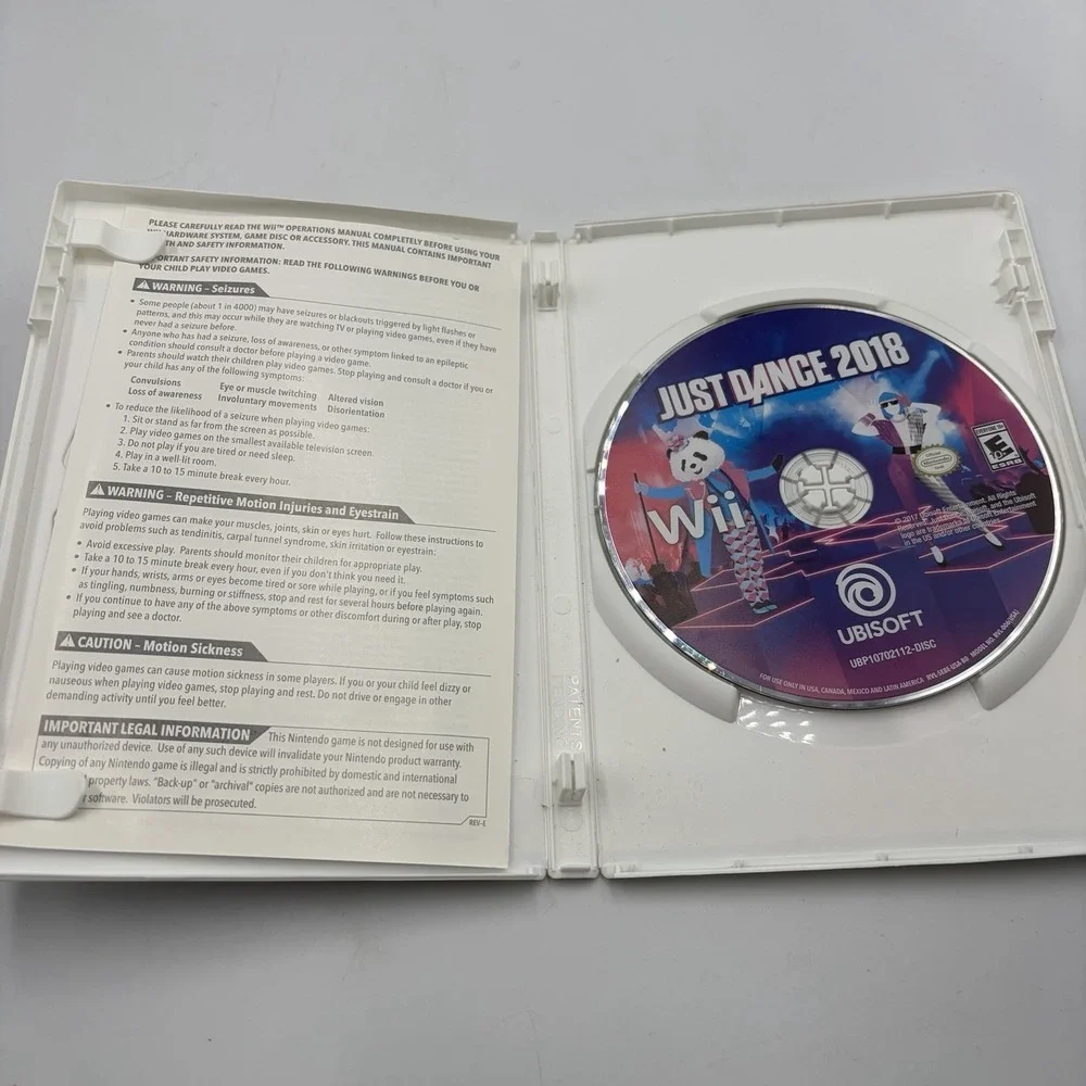 Just Dance 2018 (Nintendo Wii, 2017) Wii TESTED